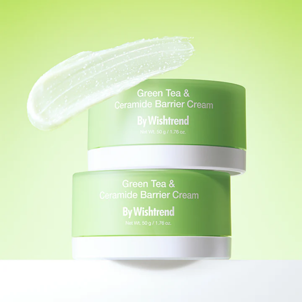 Увлажняющий крем By Wishtrend Greentea & Ceramide Barrier Cream