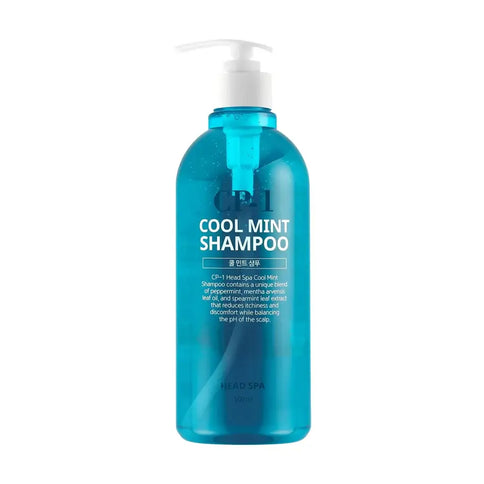 Atvēsinošs šampūns ar piparmētru CP-1 Head Spa Cool Mint Shampoo  Esthetic House 500 ml  