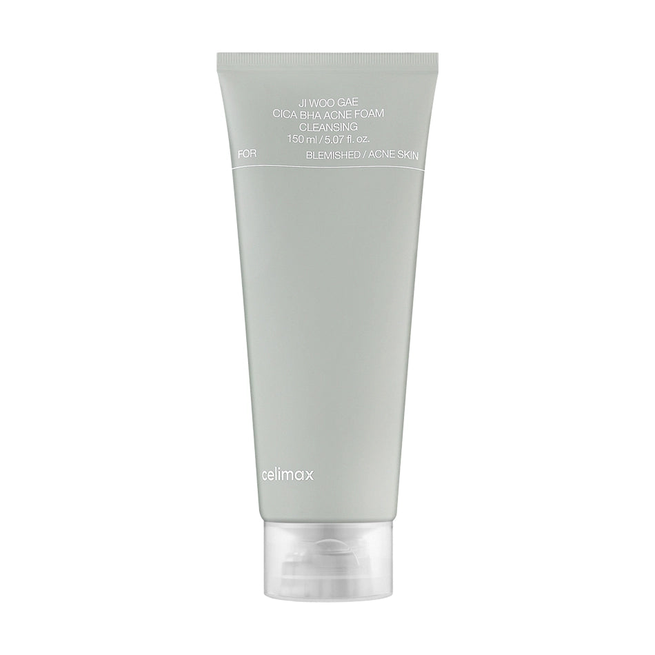 Attīrošas putiņas ar BHA skābi un centellu Celimax Ji Woo Gae Cica BHA Acne Foam Cleansing