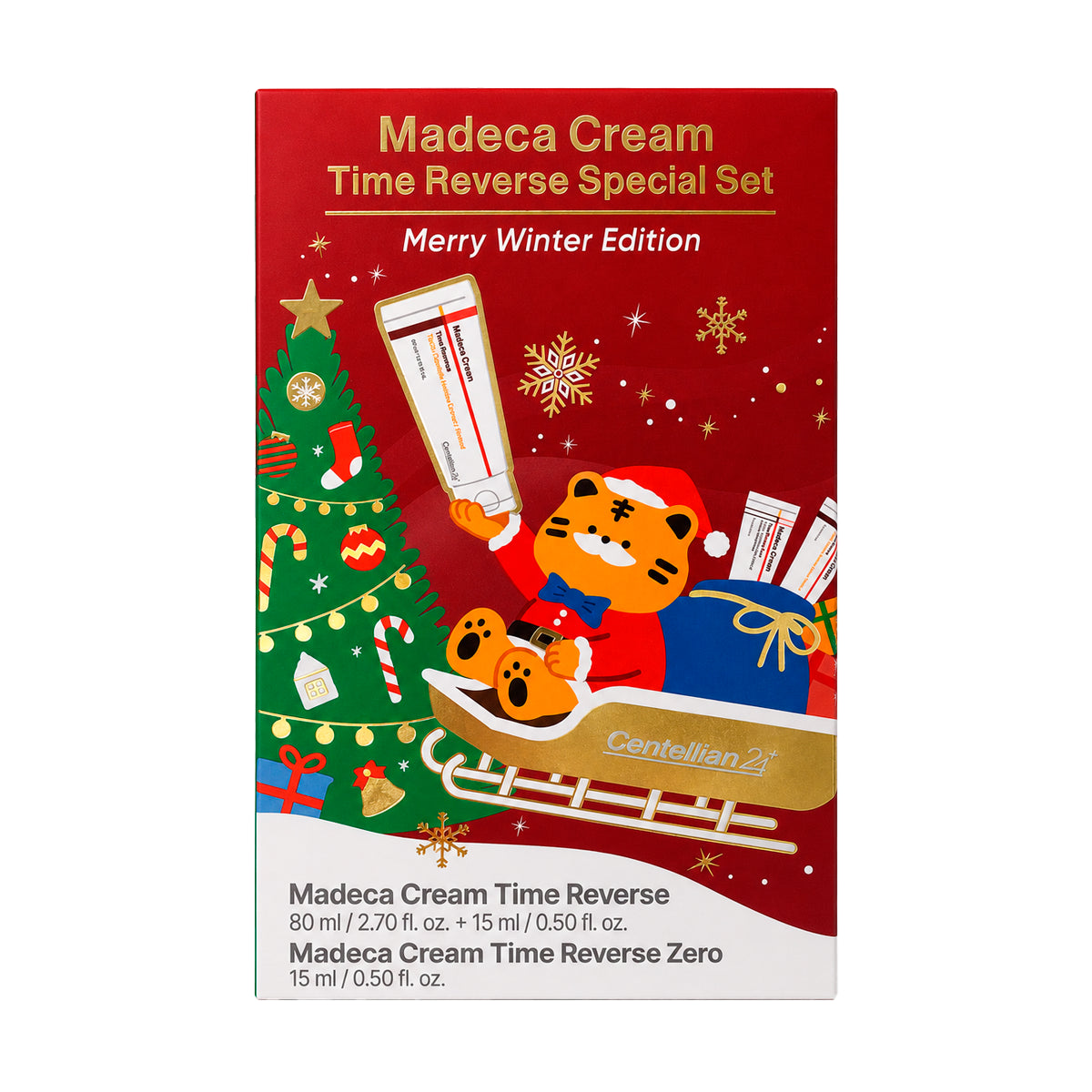 Centellian24 Madeca Cream Time Reverse Set Merry Winter Edition