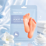 Увлажняющая маска для ног Farmstay Essential Foot Mask