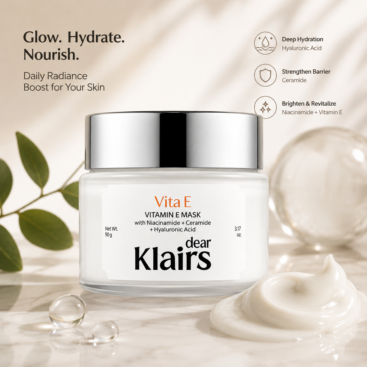 Dear Klairs Freshly Juiced Vitamin E Mask