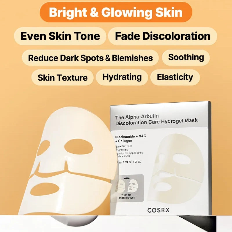 Cosrx The Alpha-Arbutin Discoloration Care Hydrogel Mask