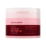 Гелевые коллагеновые тонер-пэды для сужения пор EQQUALBERRY Collagen Pore-Tight Up Gel Toner Pads