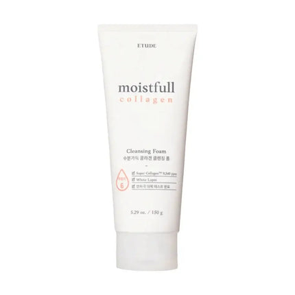 Mitrinošas putiņas ar kolagēnu Etude Moistfull Collagen Cleansing Foam  Etude House 150 g.  