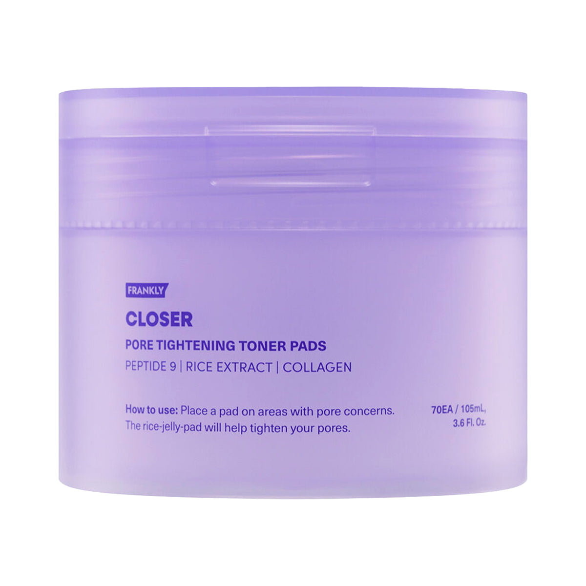 FRANKLY Closer Pore Tightening Toner Pads