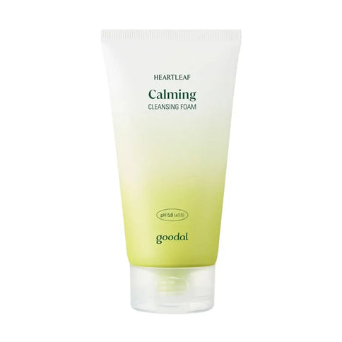 Attīrošas putiņas ar ķērsas ekstraktu GOODAL Heartleaf Calming Cleansing Foam  GOODAL   