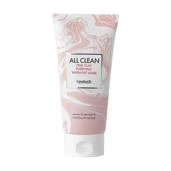 Attīroša mālu maska ar cinku Heimish All Clean Pink Clay Purifying Wash Off Mask