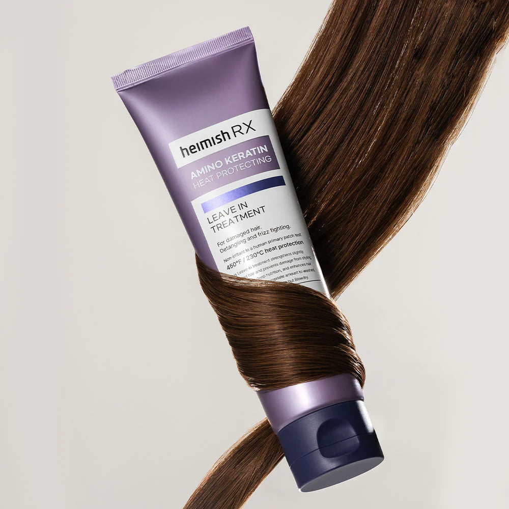 Nenoskalojams termoaizsardzību nodrošinošs matu kopšanas līdzeklis Heimish RX Amino Keratin Heat Protecting Leave In Treatment