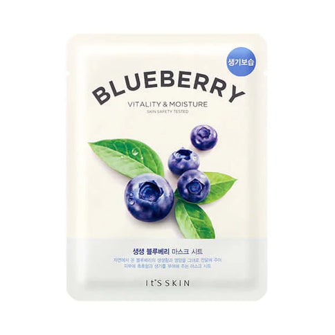 Atsvaidzinošas auduma maskas It's Skin The Fresh Mask Sheet  It's Skin Blueberry  