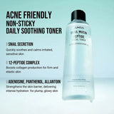 Увлажняющий тоник с муцином улитки Jumiso Snail Mucin + Peptide Facial Toner