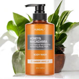 Kundal Honey & Macadamia Pure Body Wash Amber Vanilla