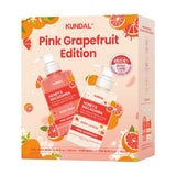 Набор для ухода за телом KUNDAL Honey & Macadamia Body Wash & Lotion Duo Pink Grapefruit Edition