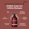 Stiprinamasis šampūnas Kundal Caffeine Shampoo White Musk