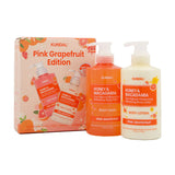 Набор для ухода за телом KUNDAL Honey & Macadamia Body Wash & Lotion Duo Pink Grapefruit Edition