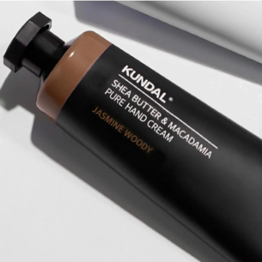 Увлажняющий крем для рук с маслом ши и макадамии Kundal Shea Butter & Macadamia Pure Hand Cream Aroma Edition Jasmine Woody