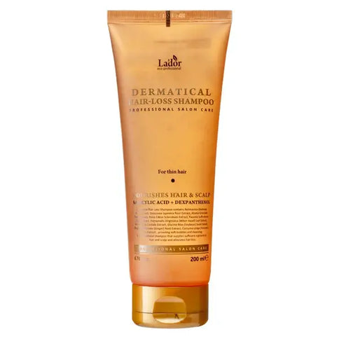 Nostiprinošs šampūns smalkiem matiem Lador Dermatical Hair-Loss Shampoo For Thin Hair  Lador 200 ml.  