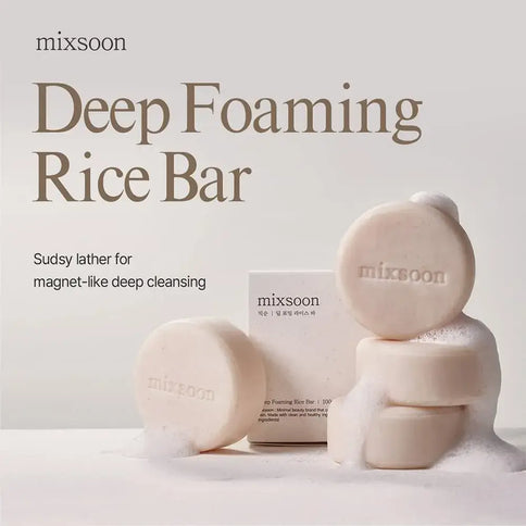 Attīrošs līdzeklis Mixsoon Deep Foaming Rice Bar  Mixsoon   