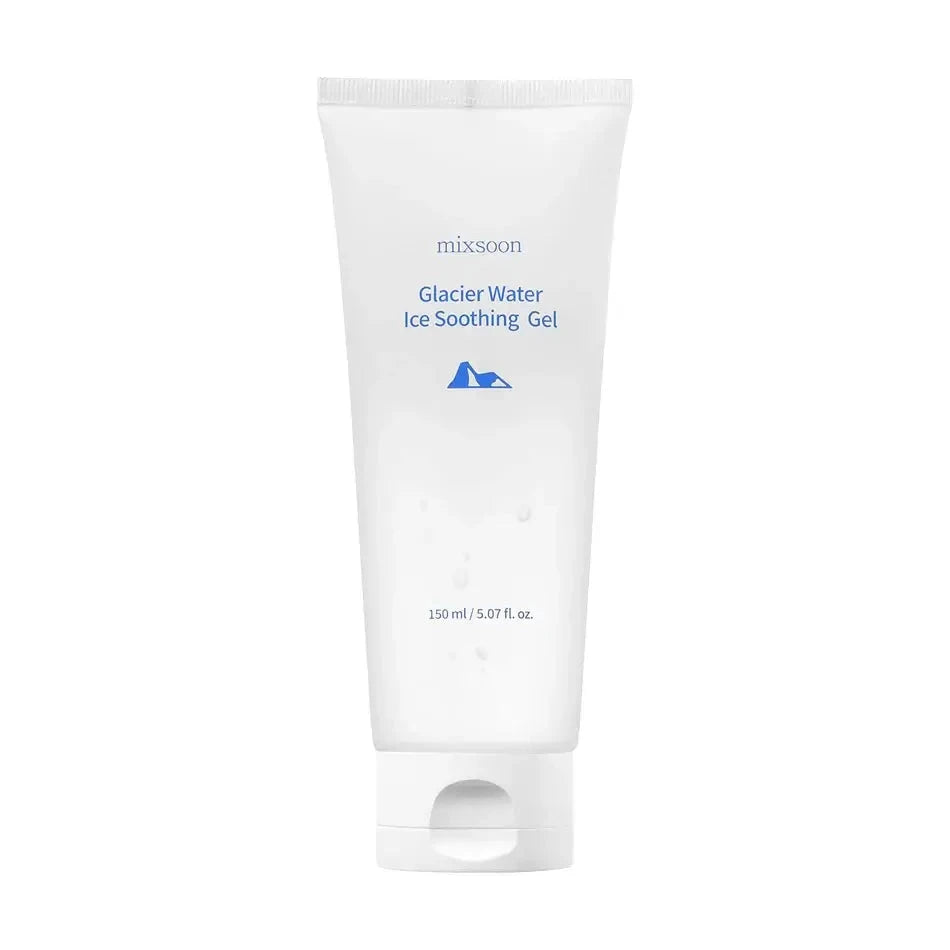 Nomierinošs un atvēsinošs gels ar ledāju ūdeni Mixsoon Glacier Water Ice Soothing Gel