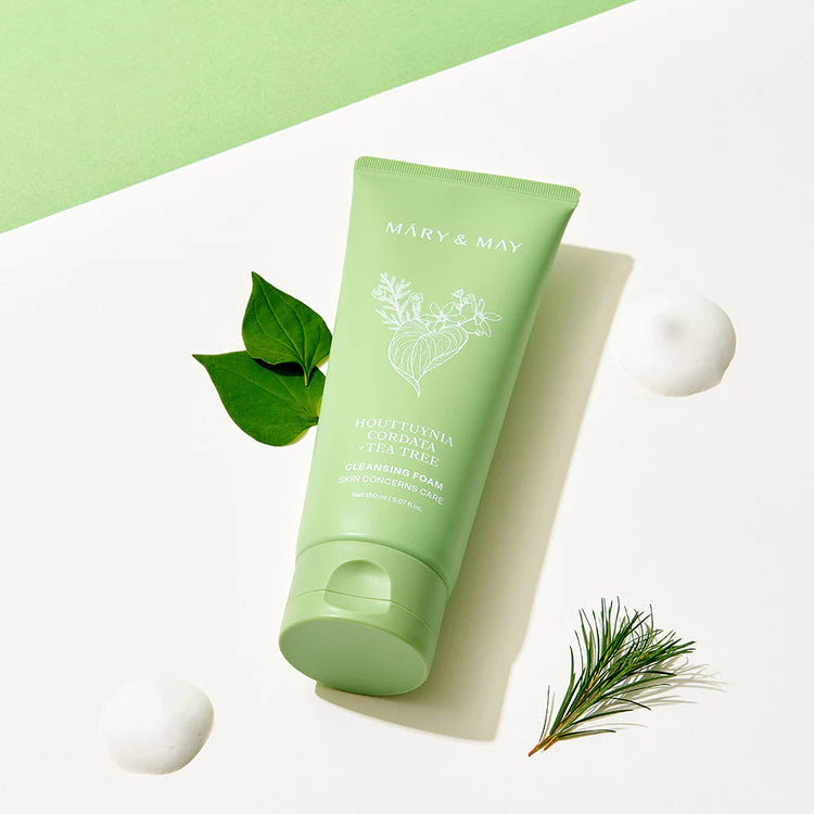 Mary&May Houttuynia Cordata + Tea Tree Cleansing Foam