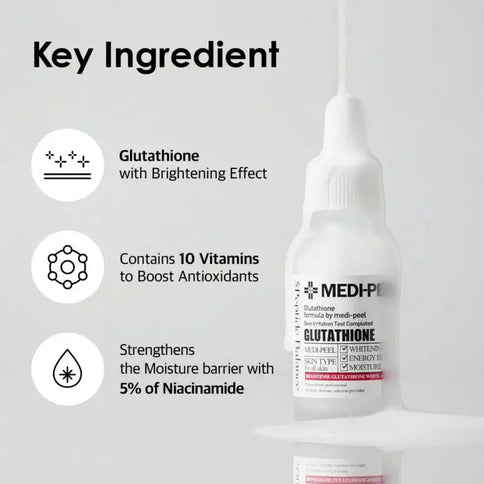 Glutationa balināšanas ampulas serums Medi-Peel Bio-Intense Glutathione White Ampoule  Medi-Peel   