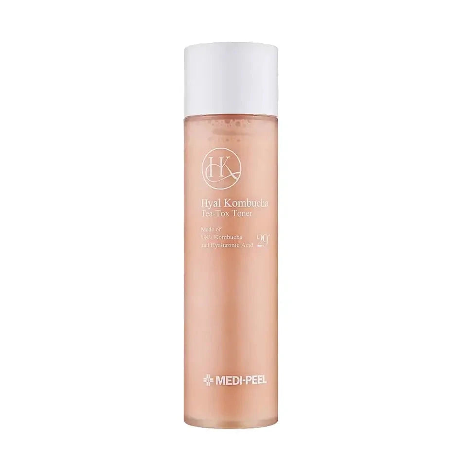 Divu tekstūru toniks ar 70% kombuču un keramīdiem Medi-Peel Hyal Kombucha Tea-Tox Toner
