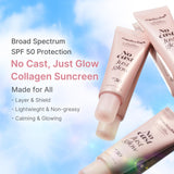 Лёгкий солнцезащитный крем Medicube Glow Collagen Sunscreen SPF50+