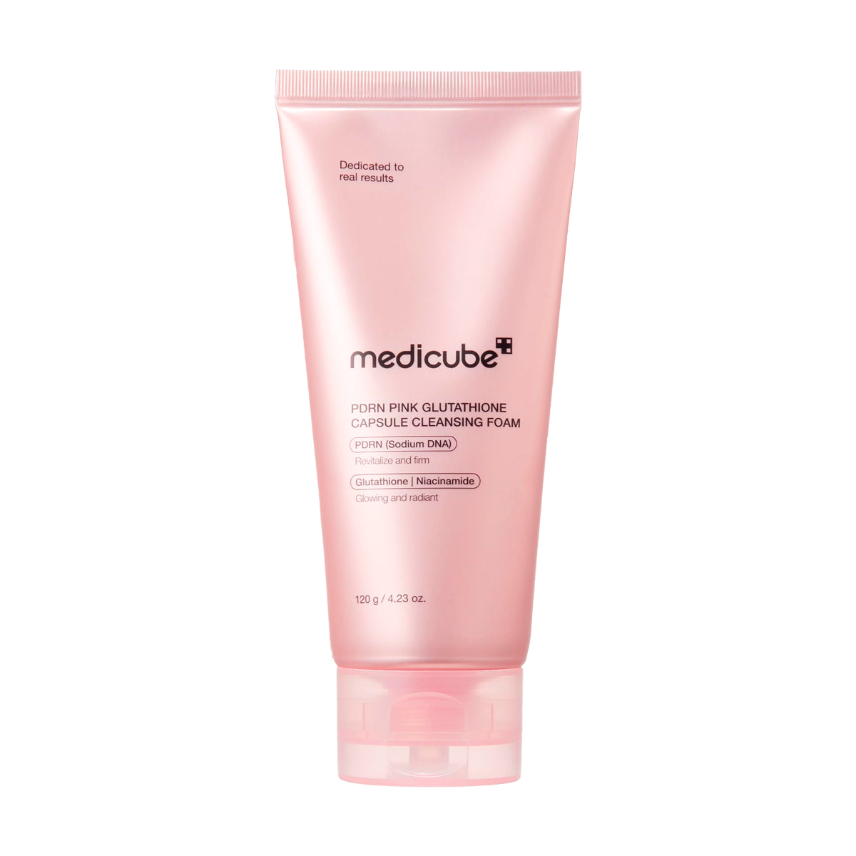 Medicube PDRN Pink Glutathione Capsule Cleansing Foam