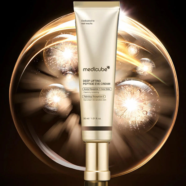 Kremas veidui ir akims Medicube Deep Lifting Peptide Eye Cream For Face