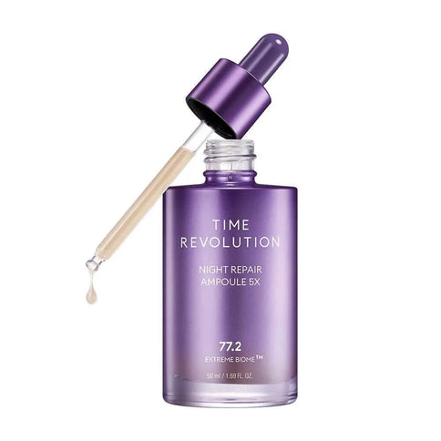 Nakts atjaunojošs probiotiķis-serums Missha Time Revolution Night Repair Ampoule 5X  MISSHA 50 ml.  