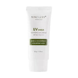 Vegānisks saules aizsargkrēms Nine Less Essentials UV Shield Soothing Sun Cream SPF 50+ PA++++