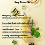 Шампунь с кофеином Nine Less Root-Biome Caffeine Scalp Shampoo