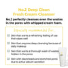 Dziļi attīrošs krēmveida gels sejai Numbuzin No.2 Deep Clean Fresh Cream CleanserNumbuzin 