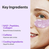 Антивозрастные коллагеновые патчи для глаз Numbuzin No.9 NAD+ Collagen Under Eye Patches