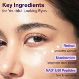Лифтинг крем для век Numbuzin No.9 NAD Retinol Volumetox Eye Cream