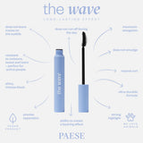Термостойкая тушь для ресниц Paese The Wave Long-Lasting Mascara