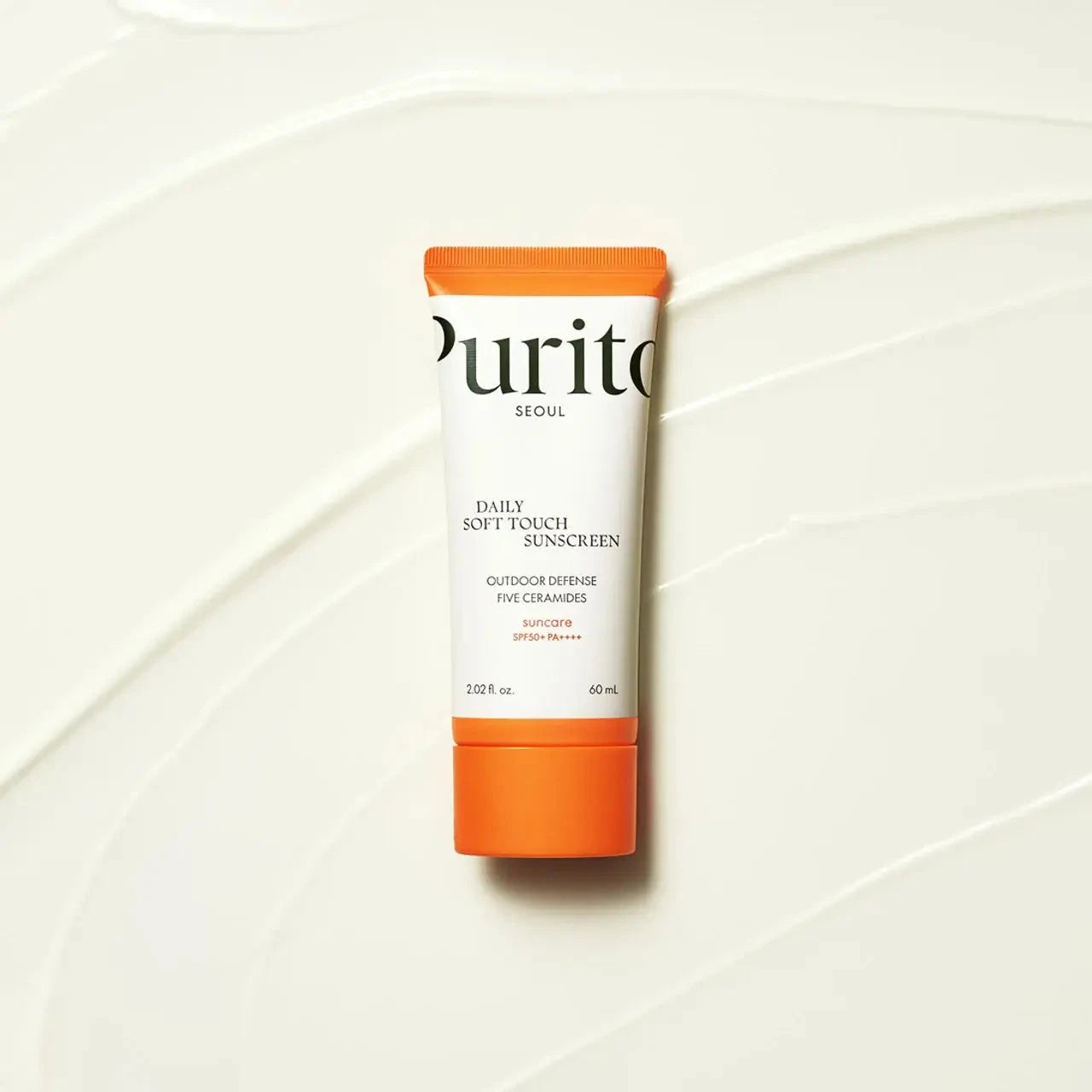 Saules aizsargkrēms ar jaunās paaudzes filtriem Purito Daily Soft Touch Sunscreen SPF50+ PA++++