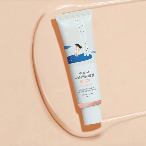Tonējošs saules aizsargkrēms Round Lab Birch Juice Moisturizing Tone-Up Sunscreen SPF50+ PA++++