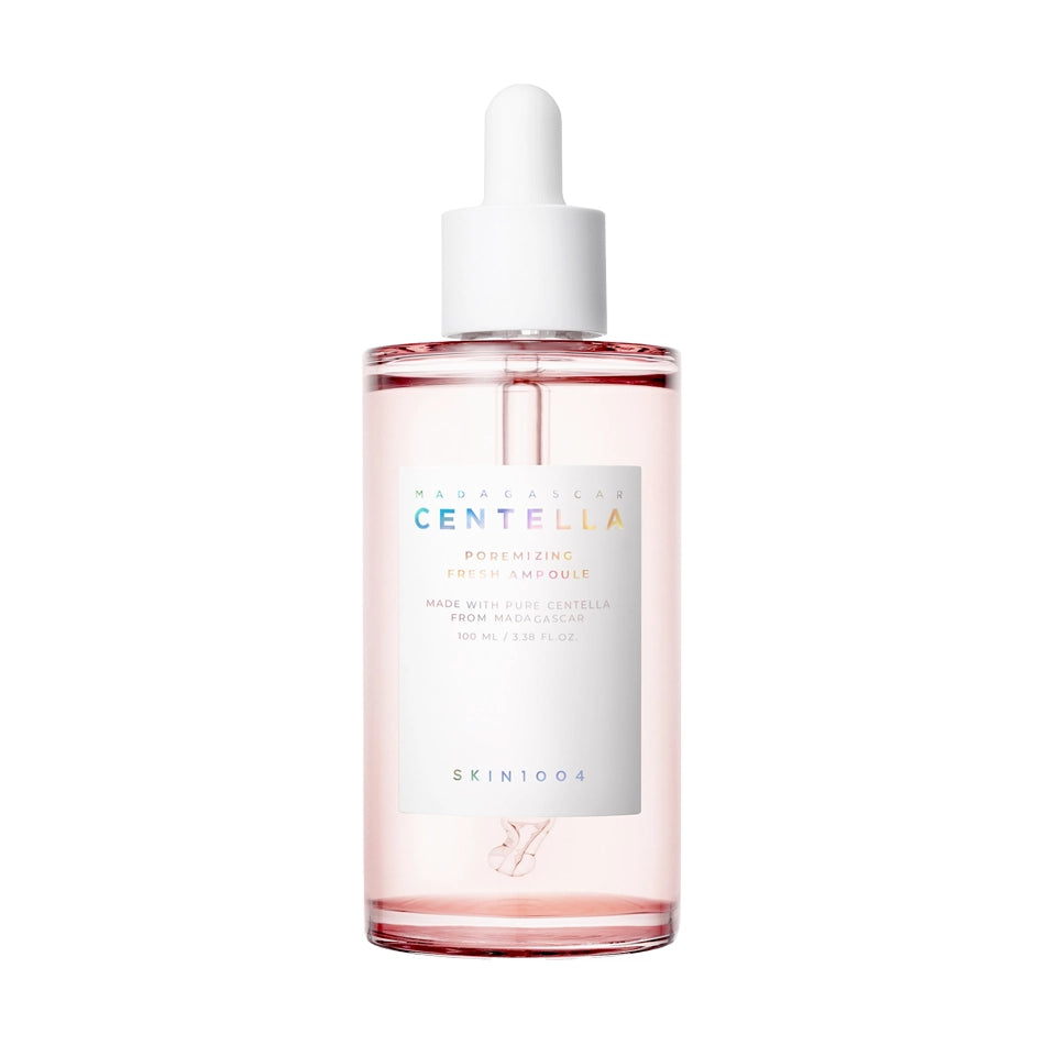 Sebumu regulējoša ampula poru sašaurināšanai SKIN1004 Madagascar Centella Poremizing Fresh Ampoule