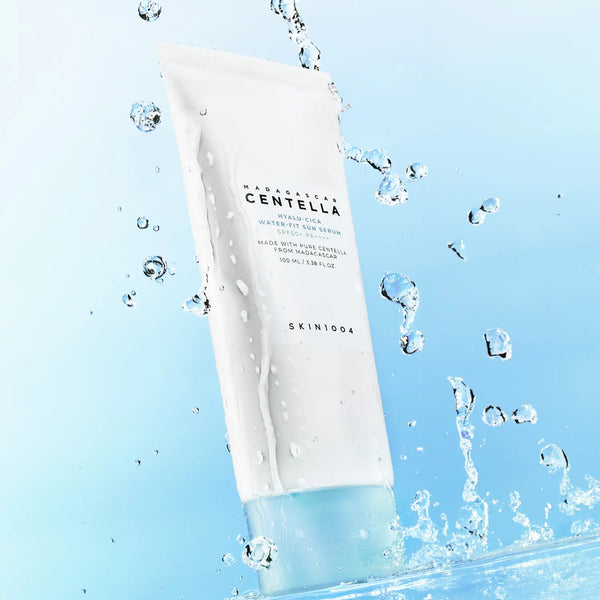 SKIN Madagascar Centella Hyalu Cica Water FIt'sun Serum SPF PA Apsauginis serumas nuo saulės