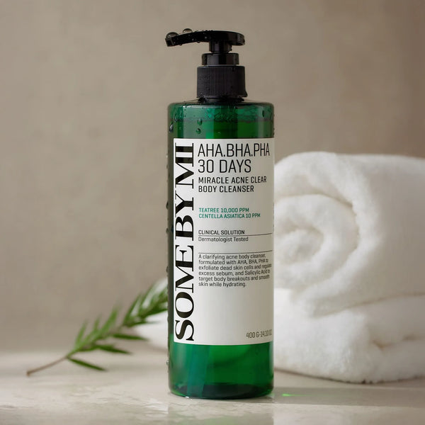 Valomasis gelis probleminei kūno odai SOME BY MI AHA.BHA.PHA 30 Days Miracle clear body cleanser