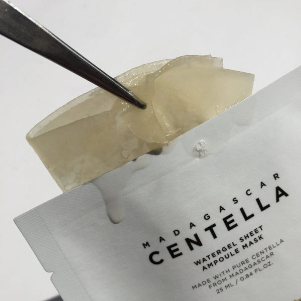 Skin Centella Watergel Sheet Ampoule Mask Centella drėkinamoji gelinė kaukė