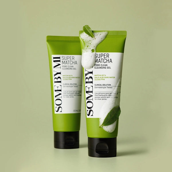 Prausimosi gelis su matcha arbata Some By Mi Super Matcha Pore Clean Cleansing Gel