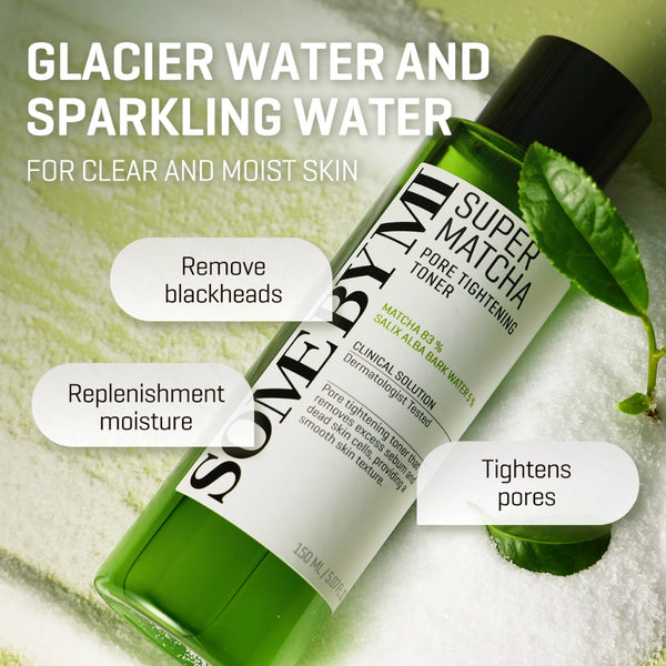 Toniks poru sašaurināšanai ar matcha tēju Some By Mi Super Matcha Pore Tightening Toner