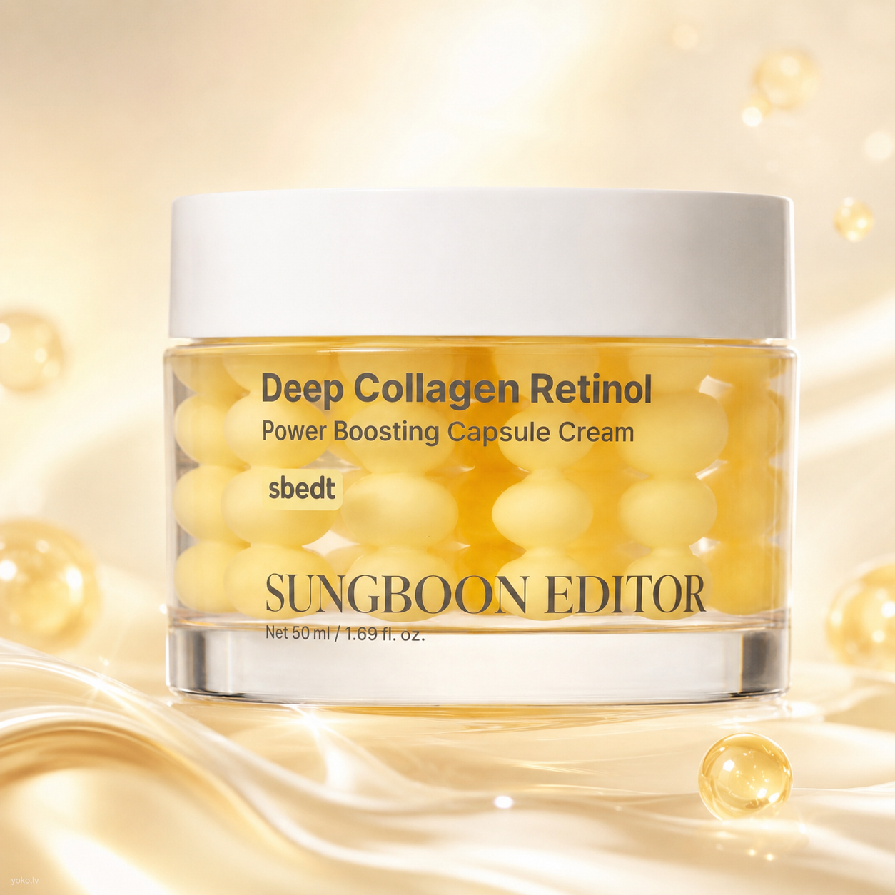 Капсульный крем Sungboon Editor Deep Collagen Retinol Power Boosting Capsule Cream