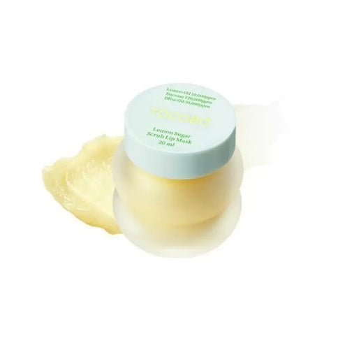 Cukura skrubis-maska lūpām Tocobo Lemon Sugar Scrub Lip Mask  Tocobo 20 ml.  