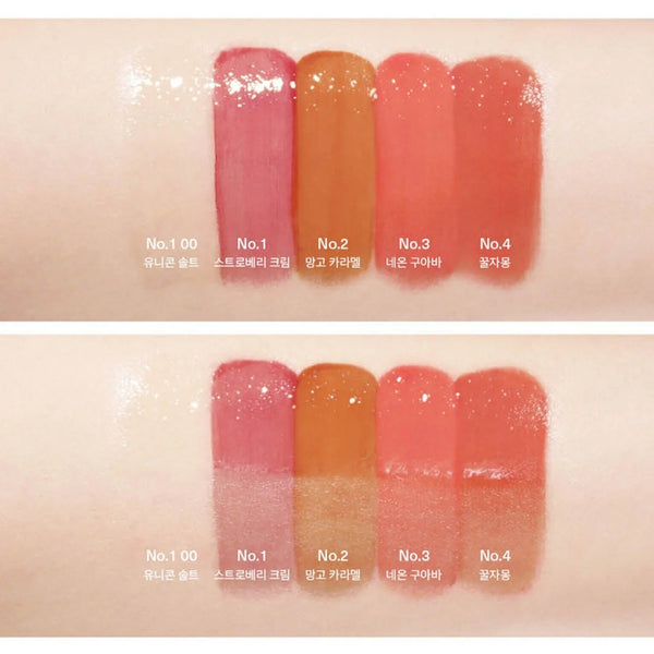 Lūpų blizgesys-plamperis su drėkinamuoju ir putlinančiu efektu UNLEASHIA Sisua Popcorn Syrup Lip Plumper