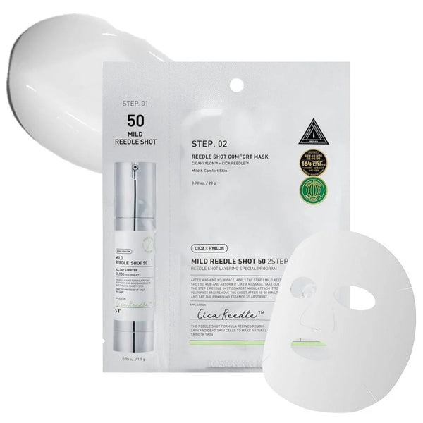 VT Cosmetics Mild Reedle Shot 50 2 Step Mask