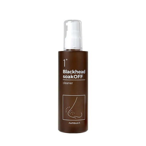 Efektīvs līdzeklis melno punktiņu noņemšanai un poru attīrīšanai Numbuzin No.1 Blackhead Soak Off Cleaner  Numbuzin 150 ml.  