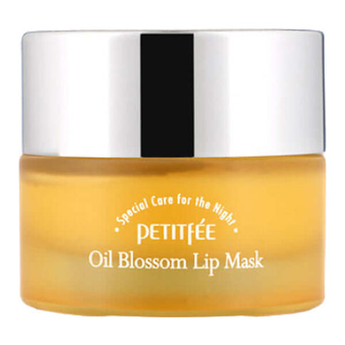 Maska lūpām ar smiltsērkšķu eļļu Petitfee Oil Blossom Lip Mask Sea Buckthorn Oil, 15g  Petitfee   